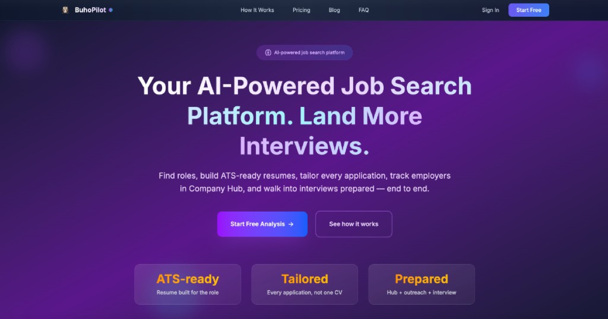 BuhoPilot — official preview image